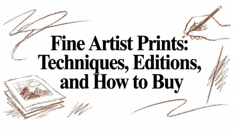 Fine Artist Prints: Techniques, Editions, and How to Buy